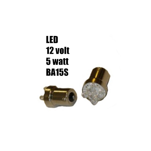 LED lampa - 5 watt - BA15S