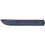 Plastbelag "Lilltass" 150mm svart