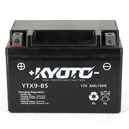 Batteri KYOTO SLA GTX9-BS, RINAB, batterier, tillbehör, snöskoter, moped, atv, cross