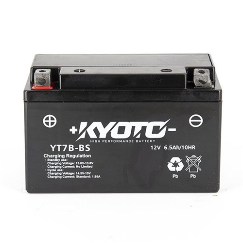 Batteri KYOTO SLA GT7B-BS, RINAB, batterier, tillbehör, snöskoter, moped, atv, cross
