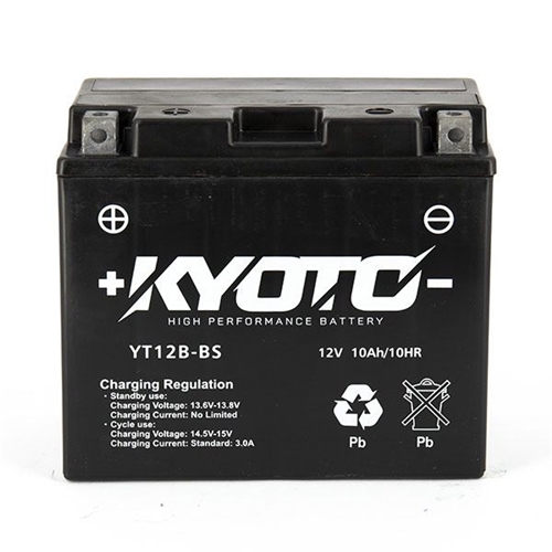 Batteri KYOTO SLA GT12B-BS, RINAB, batterier, tillbehör, snöskoter, moped, atv, cross