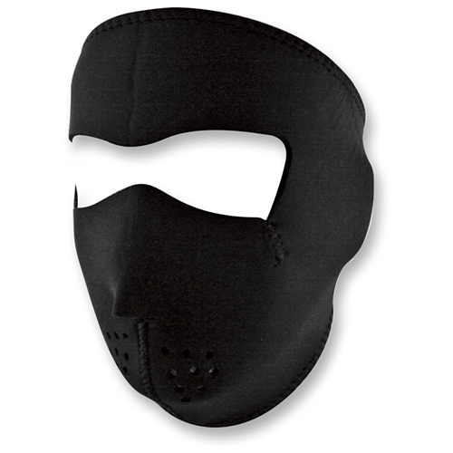 Facemask Svart (helmask), personlig utrustning, RINAB