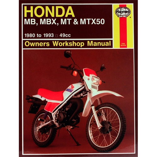 Verkstadshandbok (Honda MT/MB50)