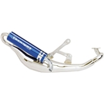 Avgassystem Tecnigas TEK Chrom (Piaggio motor)