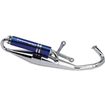 Avgassystem Tecnigas NEXT R Chrom (Piaggio motor)