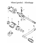 Växelföraraxel