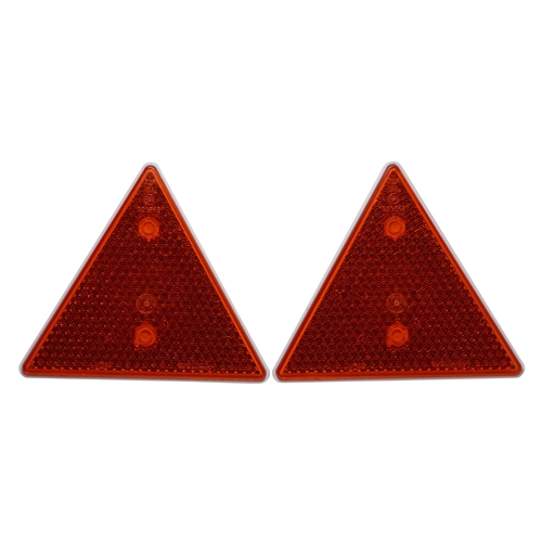 Triangelreflexer, Röd (2-p) 142 x 162mm, reservdelar och tillbehör till släpvagn, RINAB