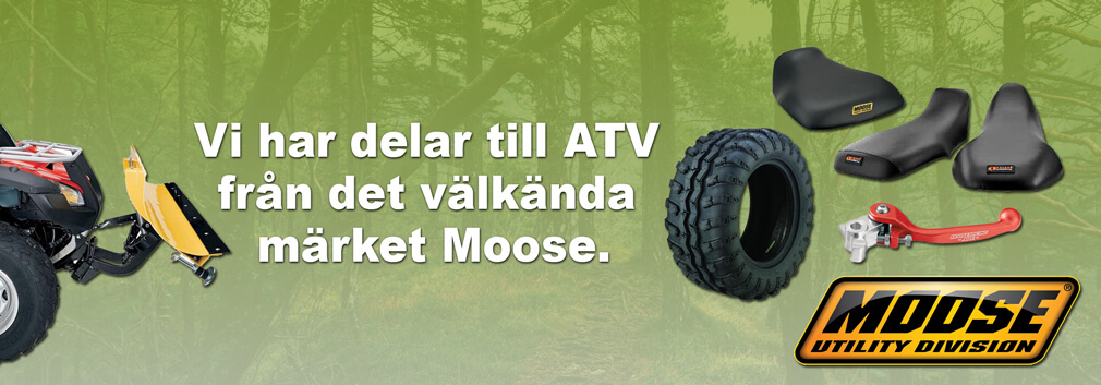 Vi har delar till ATV från det välkända märket Moose.