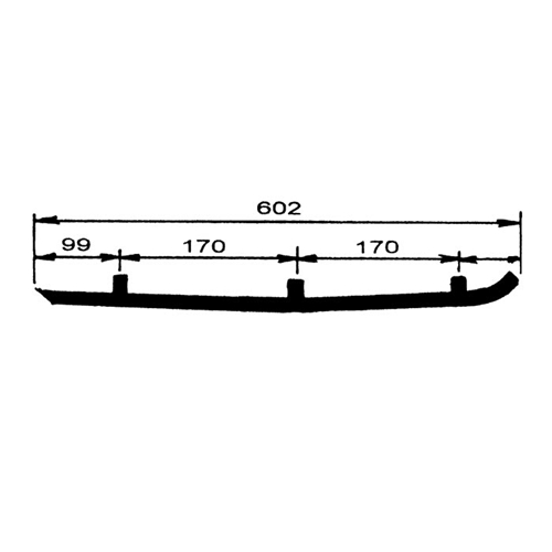 Styrstål 60° coromant (Ski-Doo) RINAB