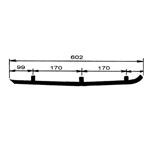 Styrstål 60° coromant (Ski-Doo) RINAB