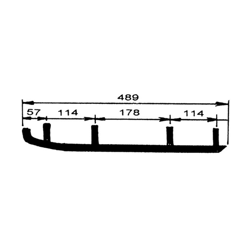 Styrstål 60° coromant (Arctic Cat )