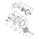 Packning, vattenpump (Yamaha RD125)