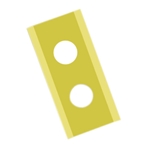 Knivsats Robot 36.2 x 17.5 mm 12-p (WORX Landroi)