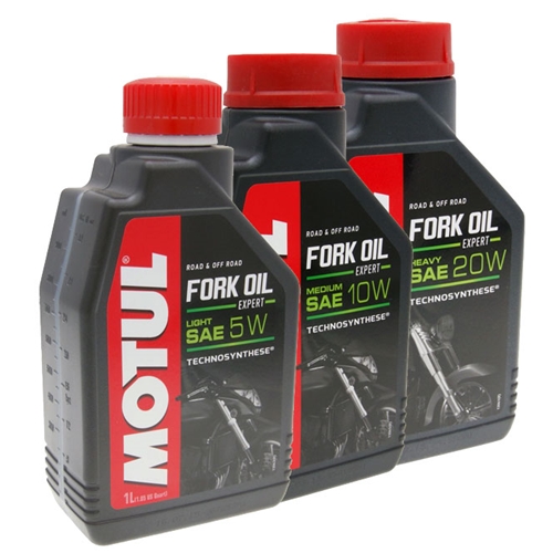 Motul Gaffelolja 1L, Framgaffel, reservdelar, moped, cross, MC, tillbehör