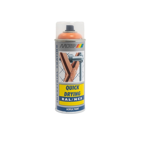 Färgspray MOTIP Mandarin 400ml, tillbehör, reservdelar, moped, rinab