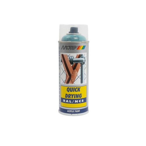 Färgspray MOTIP Neptungrön 400ml, tillbehör, reservdelar, moped, rinab