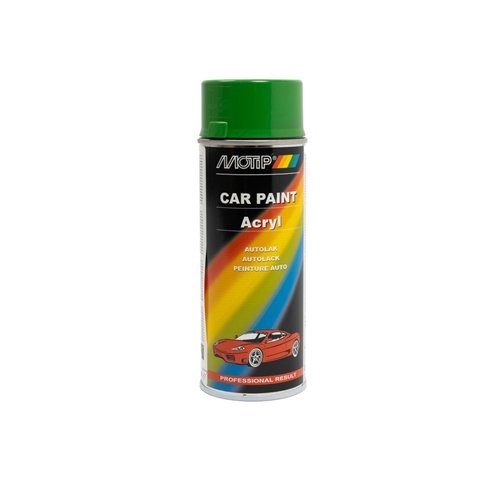 Färgspray MOTIP Mellangrön 400ml, tillbehör, reservdelar, moped, rinab