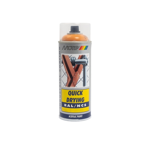 Färgspray 400 ml, Mustang gul nr 17, Reservdelar till moped, RINAB, moped, 