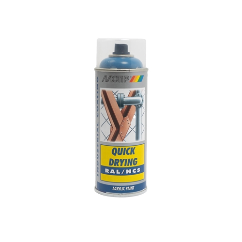 Färgspray MOTIP Blå 400ml, sprayfärg, RINAB