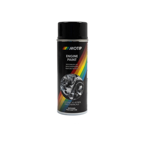 Motorfärg Svart (400ml), Reservdelar till moped, RINAB, moped, 