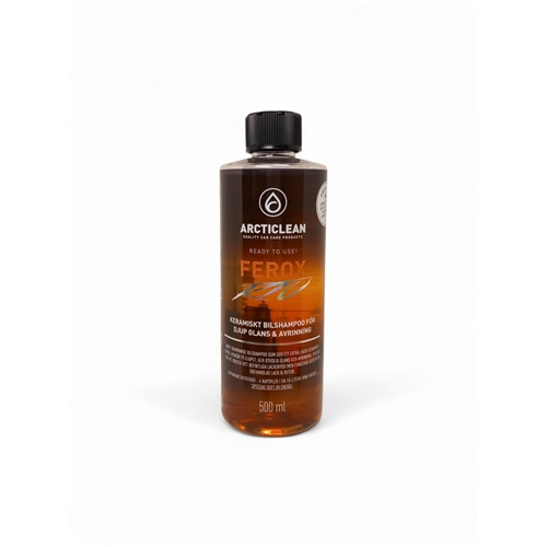 Arcticlean Ferox - Keramiskt bilschampoo 500ml, bilvård, rengöring, moped, släpvagn, snöskoter, rinab,