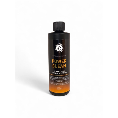 Arcticlean Power clean 500ml, bilvård, rengöring, moped, släpvagn, snöskoter, rinab,