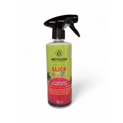 Arcticlean Slick - Vattenbaserad keramisk wet coat 500 ml, bilvård, rengöring, moped, släpvagn, snöskoter, rinab,