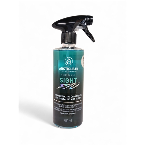 Arcticlean Sight RTU - Fönsterputs med imskydd 500 ml, bilvård, rengöring, moped, släpvagn, snöskoter, rinab,