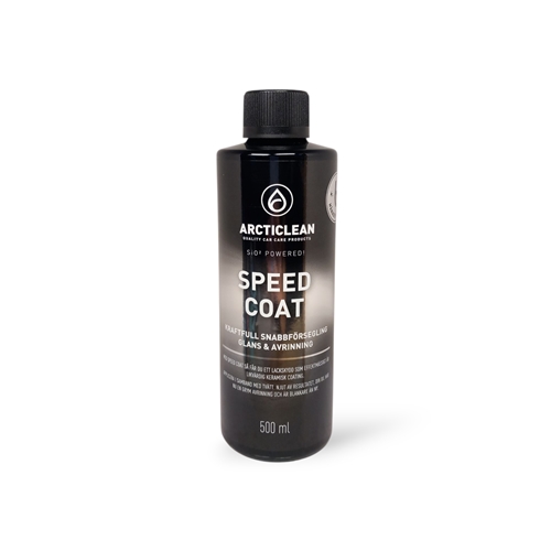 Arcticlean Speed coat 500ml, bilvård, rengöring, moped, släpvagn, snöskoter, rinab,