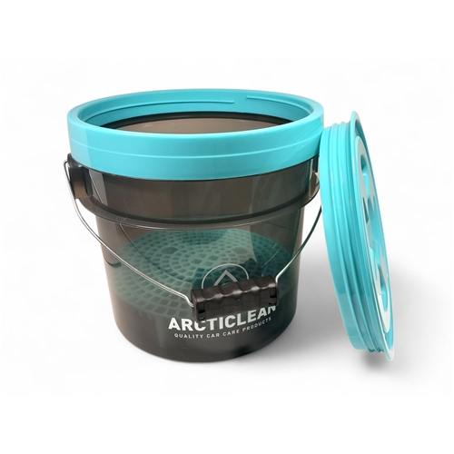 Arcticlean Tvätthink 15L - Lock & grit guard, bilvård, rengöring, moped, släpvagn, snöskoter, rinab,