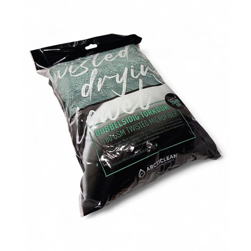 Arcticlean Dubbelsidig torkduk - Twisted drying towel, bilvård, rengöring, moped, släpvagn, snöskoter, rinab,