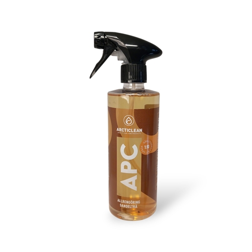 Arcticlean APC - Sandelträ 500ml, bilvård, rengöring, moped, släpvagn, snöskoter, rinab,