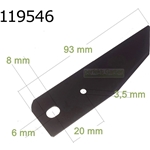 Knivsats Robot 24 x 93 mm, 6-p (AL-KO)