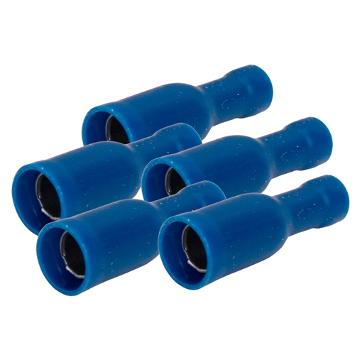 Kabelsko rundstifthylsa (Isolerad, blå), tillbehör, reservdelar, snöskoter, moped, cross, rinab