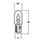 Glödlampa 12v 2w T6,5