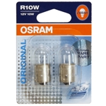 Glödlampor BA15s 12V 10W 2-p OSRAM