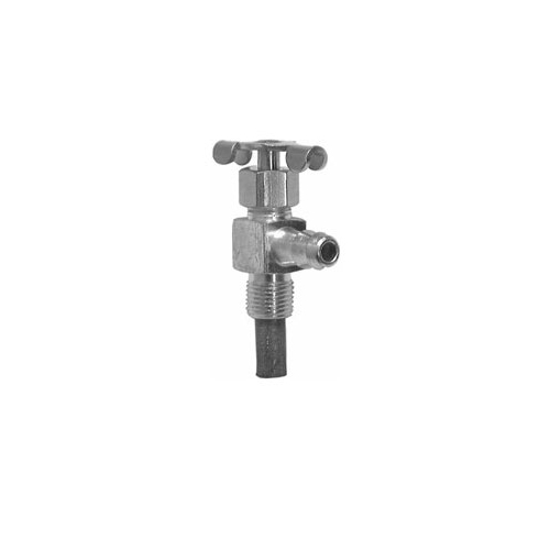 Bränslekran 90° 1/4"-1/8" med filter, reservdelar gräsklippare, RINAB