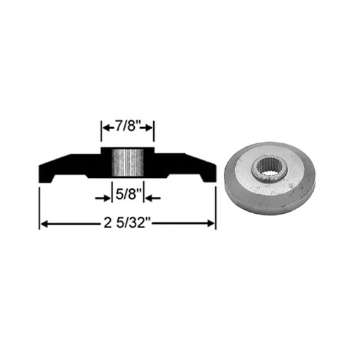 Knivfäste Spline 7/8" (Murray/Dynamark)