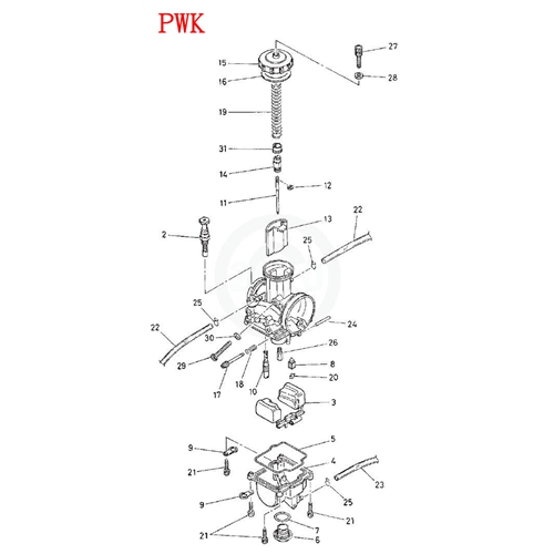 Förgasarlock (PWK 33-39mm)