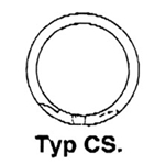 Låsring, typ CS