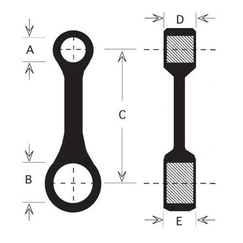 Vevstakssats (Rotax 464/467)