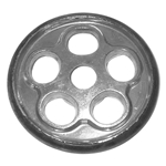 Boggiehjul 178mm, aluminium (Yamaha)