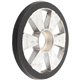 Boggiehjul 190 x 52mm Aluminium (Ski-Doo)