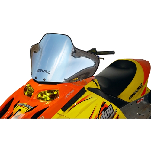 Vindruta Cobra 28cm (REV chassie), RINAB, tillbehör, snöskoter, moped, atv, cross, släpvagn, trailer