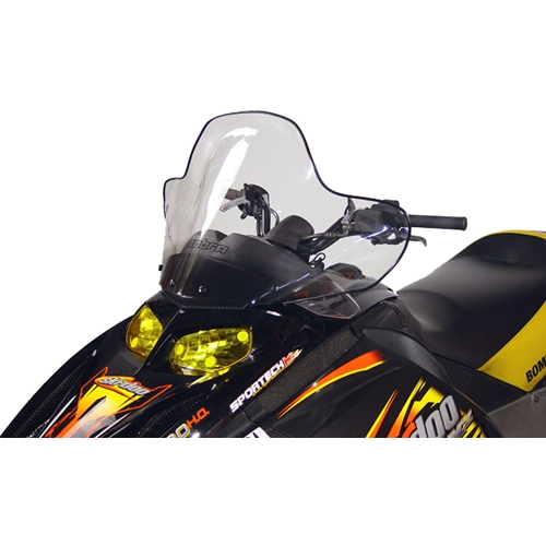 Vindruta Cobra 37cm (REV chassie), RINAB, tillbehör, snöskoter, moped, atv, cross, släpvagn, trailer