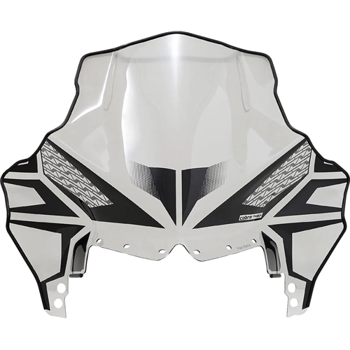 Vindruta Cobra 46cm (Matryx chassie), RINAB, tillbehör, snöskoter, moped, atv, cross, släpvagn, trailer, 260538, 14630, 862-14630, 10-12985, 23180168, 2318-0168, 224815