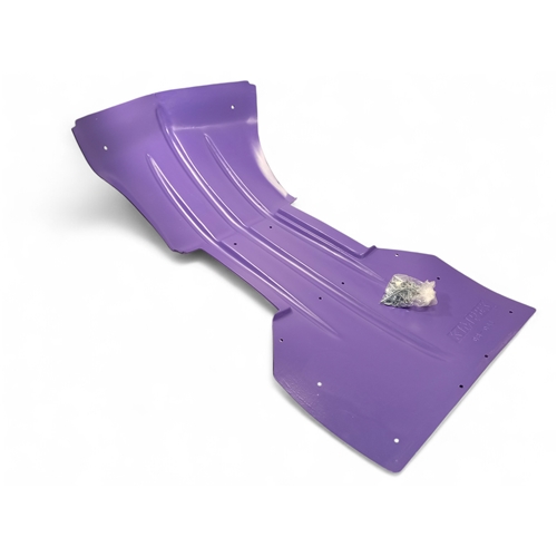 Bukplast, lila (Artic Cat ZRT chassiet), reservdelar snöskoter, RINAB