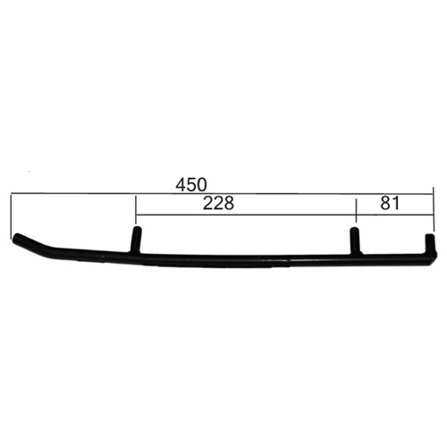 Styrstål 4"x90° coromant (G-Type)