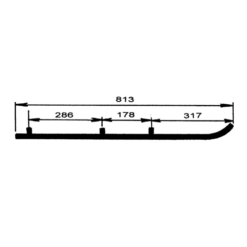 Styrstål 90° Coromant (Polaris 86-87) RINAB