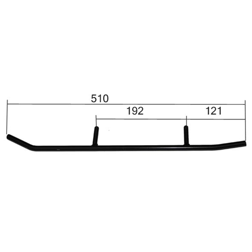 Styrstål 9"x90° Coromant (ADJ skida) RINAB